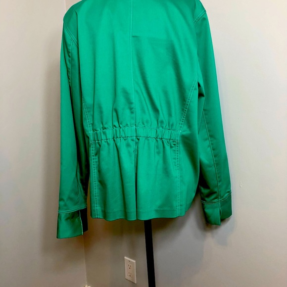 Vintage Koret Ladies Emerald Green Jacket Size 14 - Picture 4 of 6